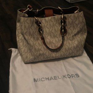 Michael Kors Signature Leather Handbag